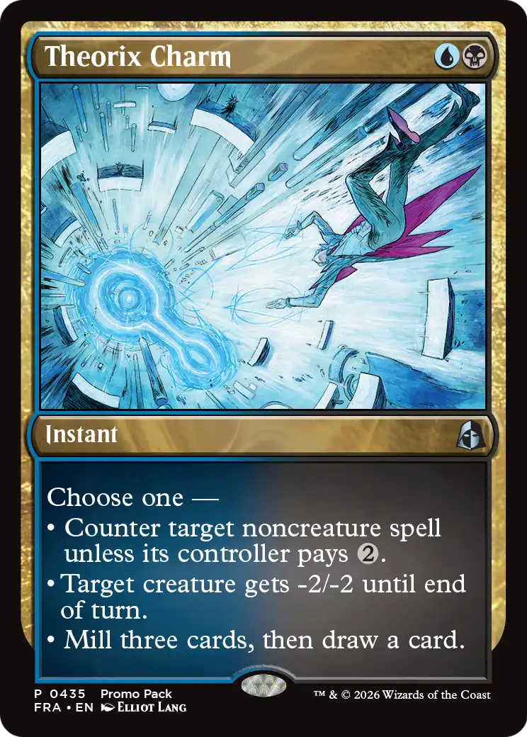 Theorix Charm - Uncommon Instant card from Reality Fracture