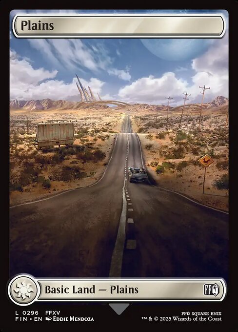 Plains - Common card from Final Fantasy