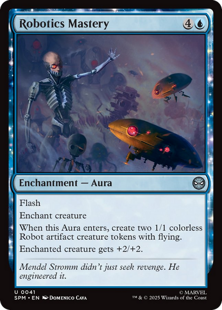 Robotics Mastery - Uncommon Enchantment — Aura card from Marvel's Spider-Man