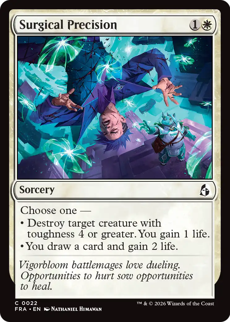 Surgical Precision - Common Sorcery card from Reality Fracture