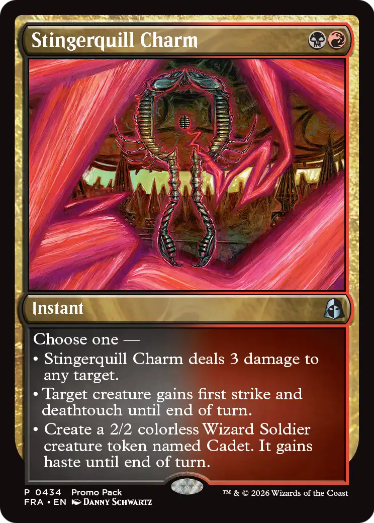 Stingerquill Charm - Uncommon Instant card from Reality Fracture